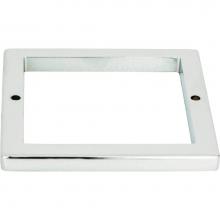 Atlas 395-CH - Tableau Square Base 3 Inch Polished Chrome
