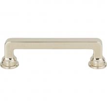 Atlas A102-PN - Oskar Pull 3 3/4 Inch (c-c) Polished Nickel