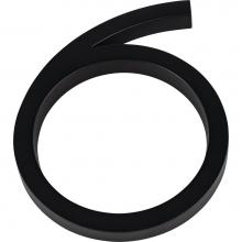 Atlas AVN6-L-BL - Modern Avalon No.6 6 Inch Matte Black