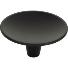 Atlas 233-BL - Dap Round Knob 2 1/2 Inch Matte Black