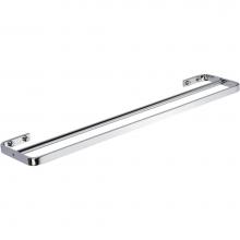 Atlas SODTB600-CH - Solange Bath Towel Bar 24 Inch Double Polished Chrome