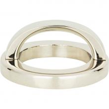 Atlas 405-PN - Tableau Round Base and Top 1 13/16 Inch (c-c) Polished Nickel