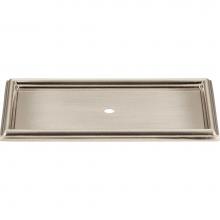 Atlas 379-BRN - Campaign Rope Backplate 3 11/16 Inch Brushed Nickel