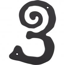 Atlas SCN3L-BL - Large Scroll No.3  Matte Black