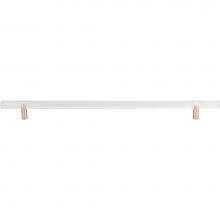 Atlas 3148-BRN - Optimism Rail Pull 11 5/16 Inch (c-c) Brushed Nickel