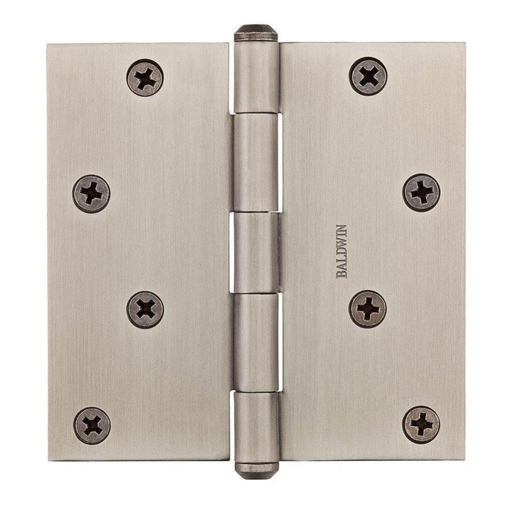 4IN - SQ HINGE 1EA BR 152