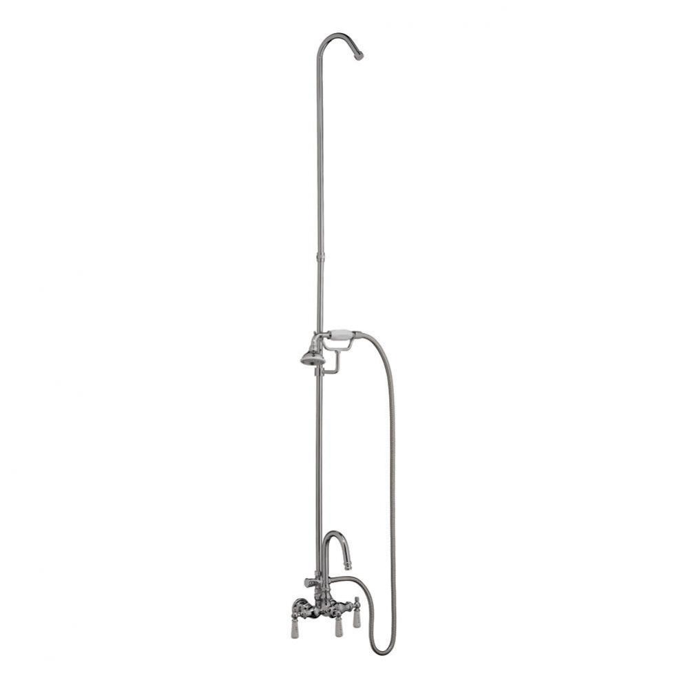 Converto Shower w/Handheld  Shwr, Riser, Acry Tub, Chrome