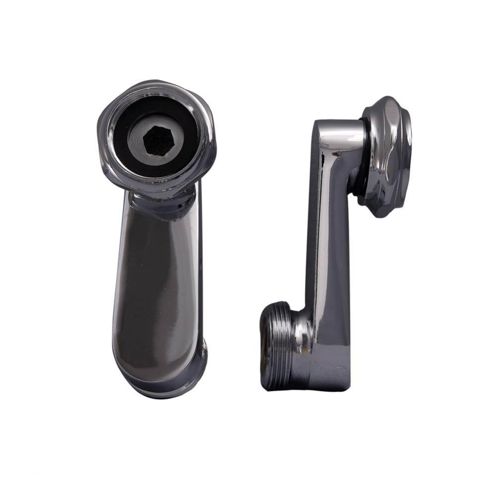 Swivel Arms for Deck Mount Faucet, Polished Chrome