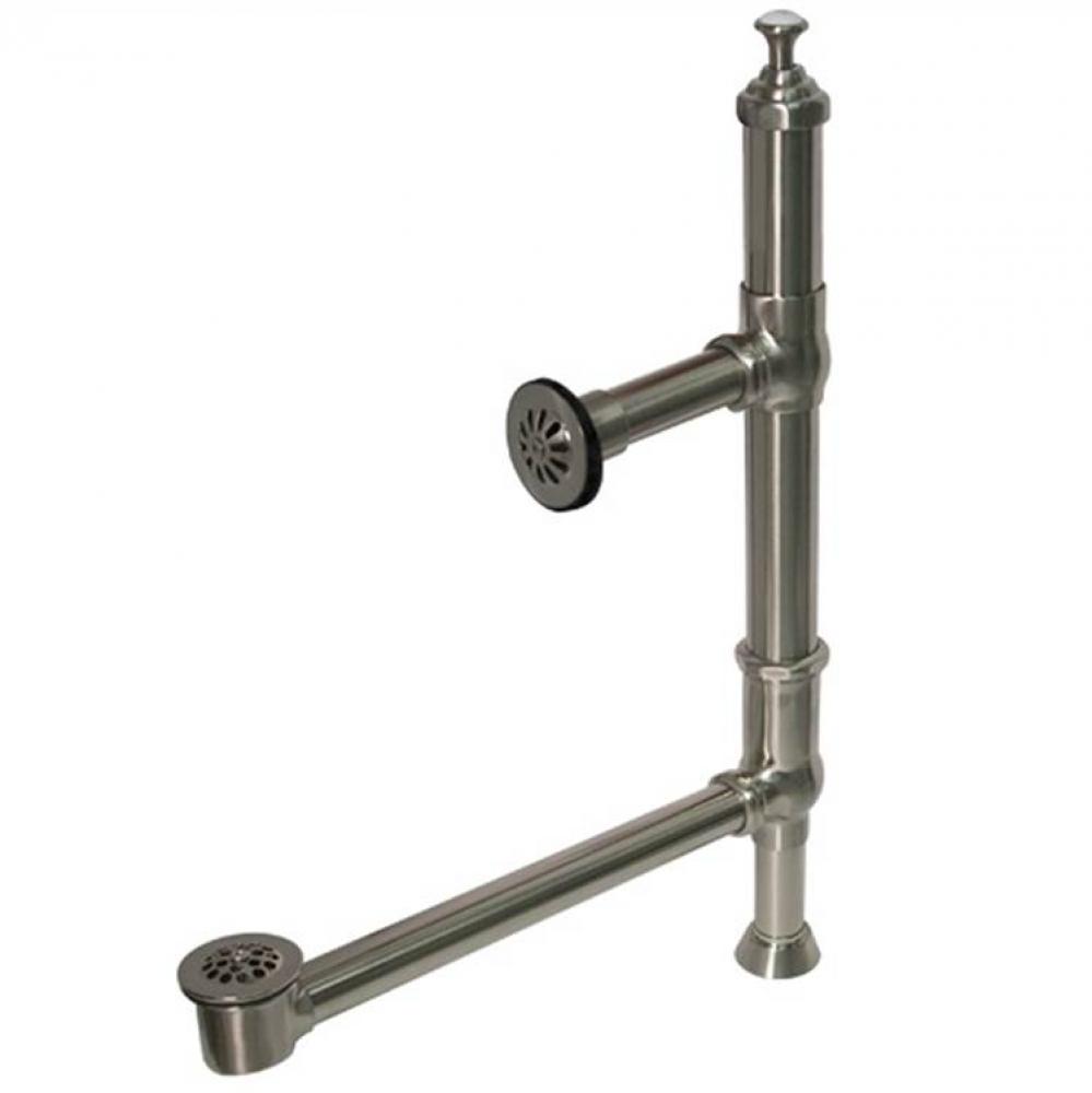 Tower Drain & overflow Brushed Nickel