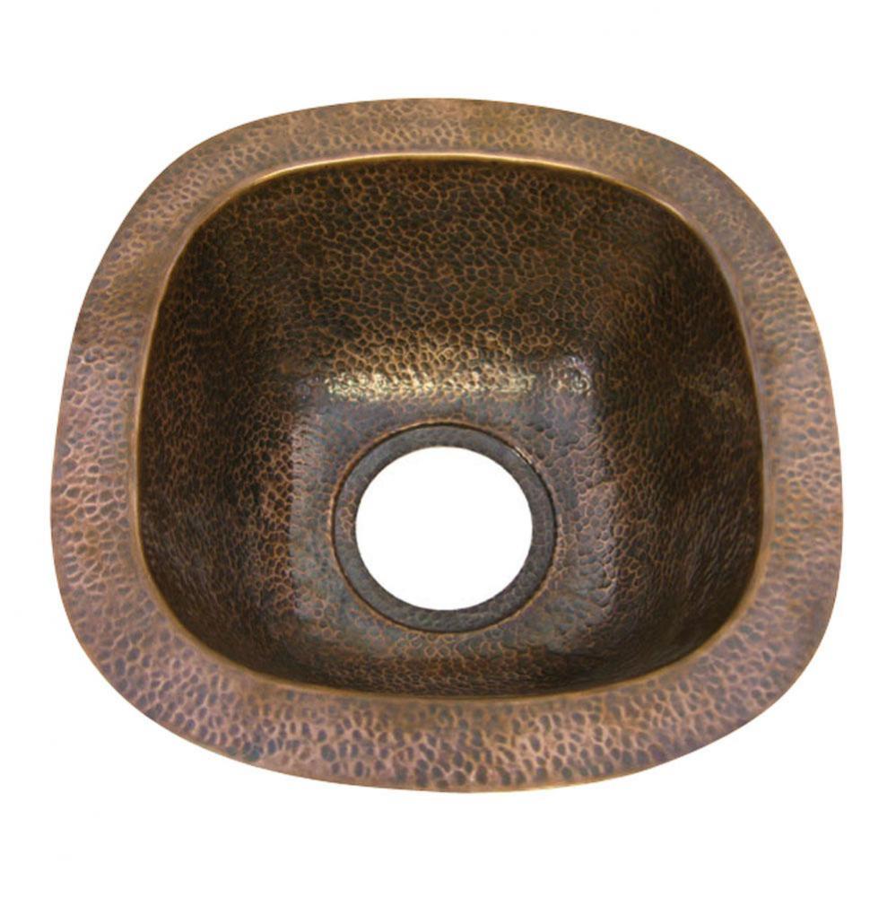 Trent Prep/Bar Sink, 12'',  Hammered Antique Copper