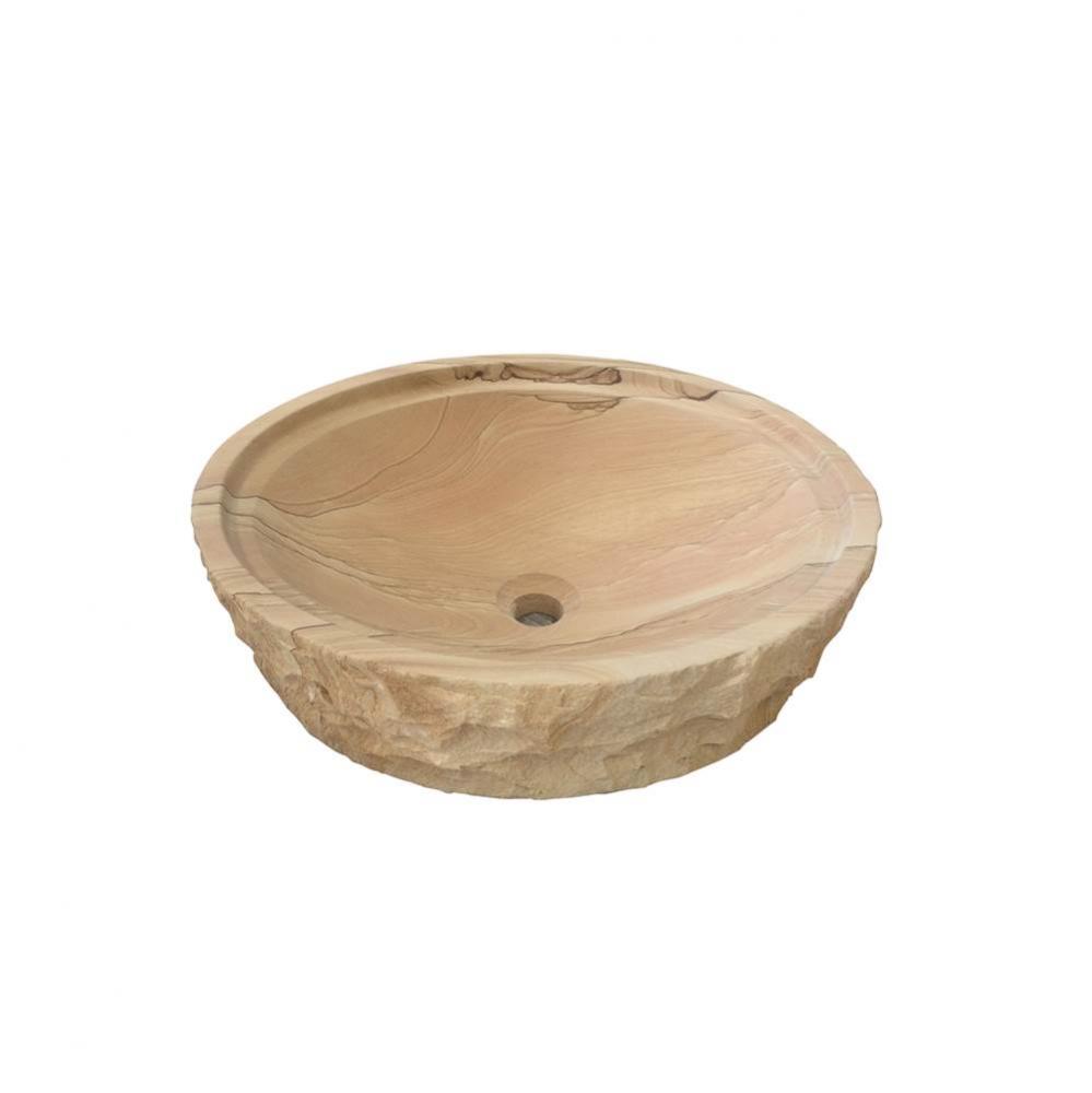 Mesquite Round Sandstone Vessel