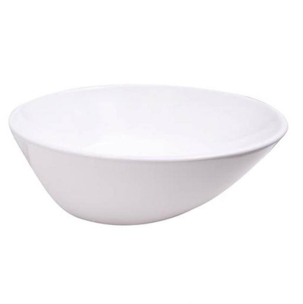 Joni 18'' Round Above Counter Basin, White