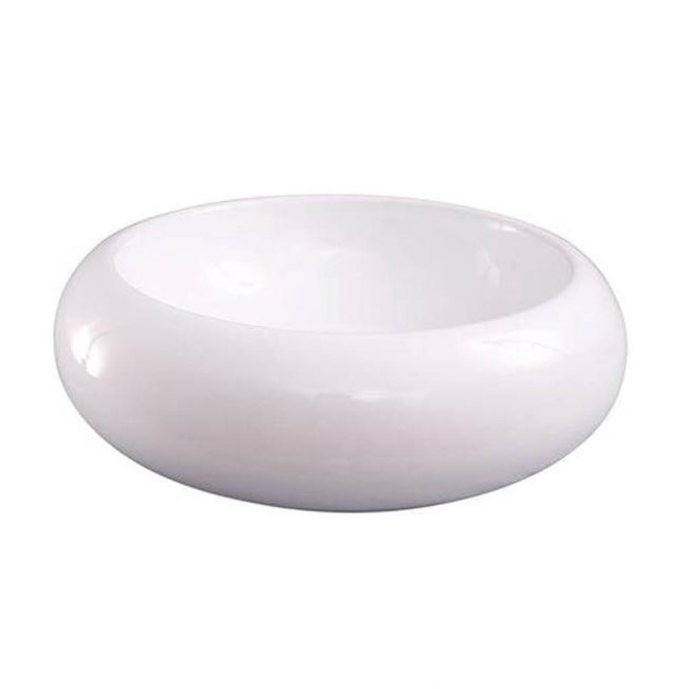 Harbour Round Above Counter Basin, White