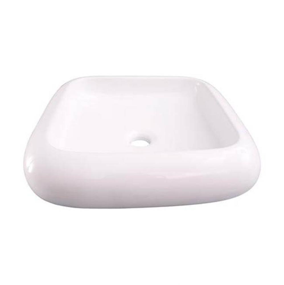 Harbour Square Above Counter Basin, White