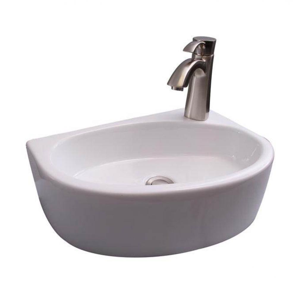 Albion Wall-Hung Basin 17'' Right Faucet Hole,WH