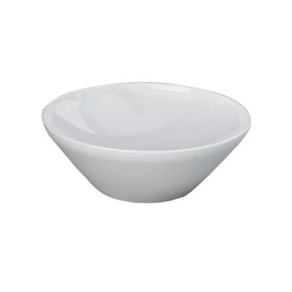 Variant 14'' Round Above Counter Basin in White
