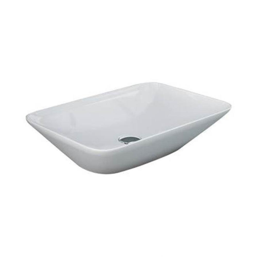 Variant 21-5/8''x14'' Rect. Counter Top Basin in White
