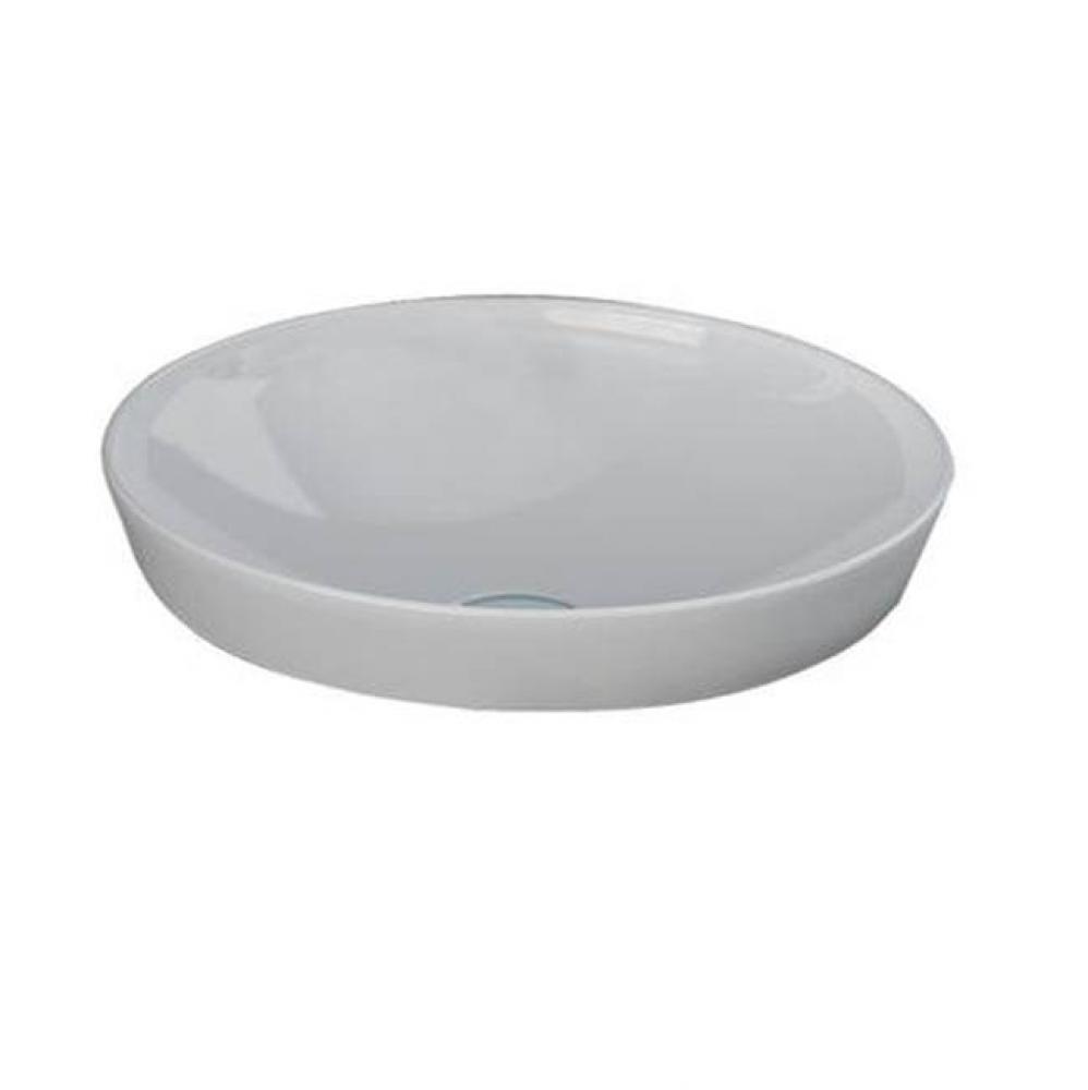 Variant 14'' Round Drop-In Basin in White