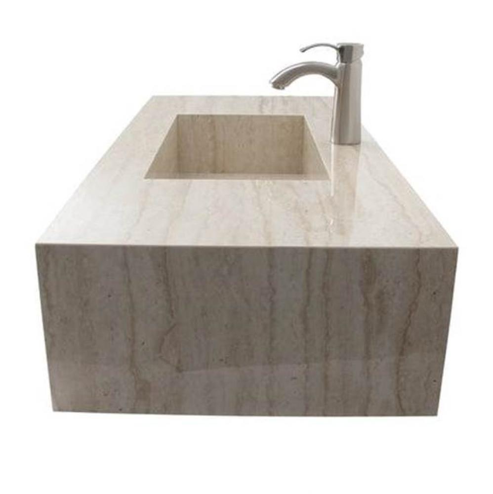 Precious 24-7/8'' Porcelain 1- Hole,WallHung,w/Drain TR-Ivory