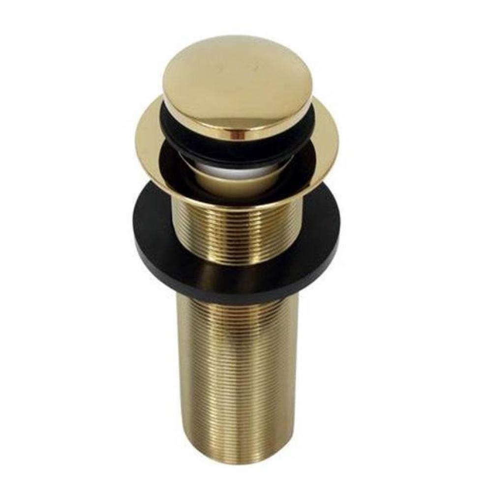 Extended 6'' Soft Touch Assembly, Polished Brass