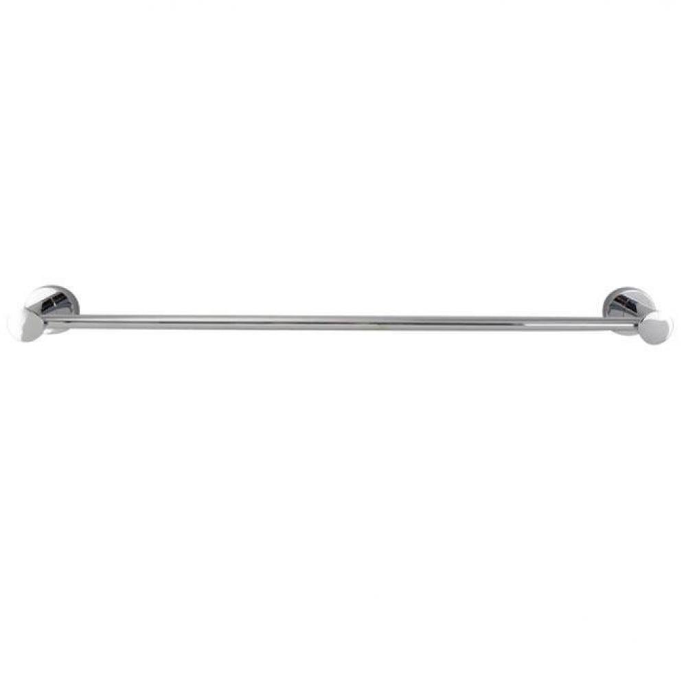 Plumer Towel Bar, 18'', Polished Chrome