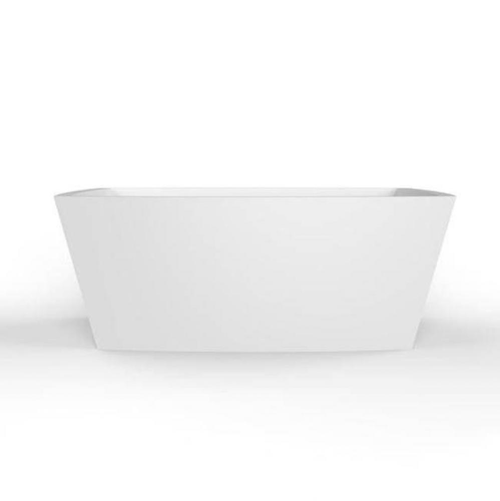 Sorley Freestanding AC Rect. Tub 67'', w/Internal Drain, CP