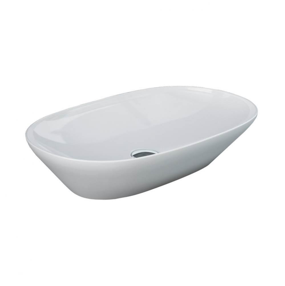 Variant 23-5/8'' x 14'' Oval Counter Top Basin in White