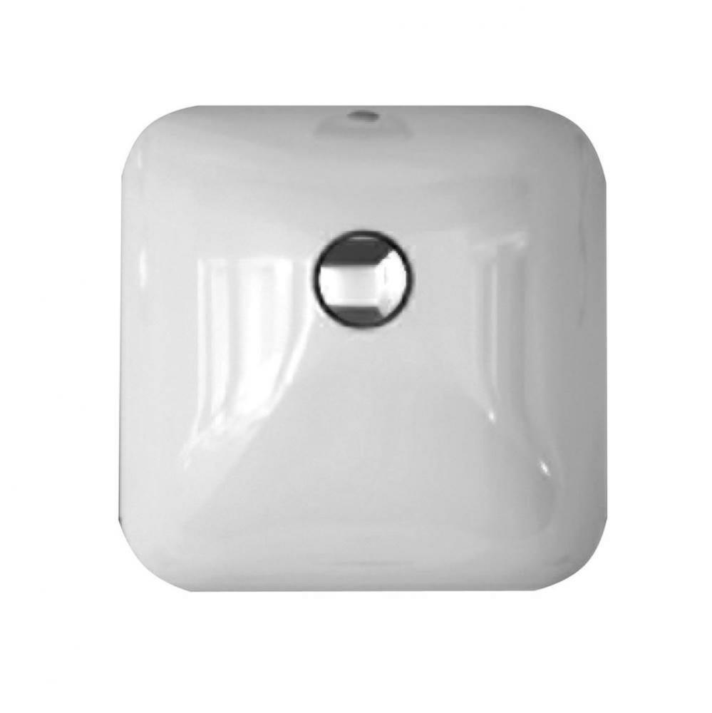 Variant 14'' Square Undercounter Basin in White