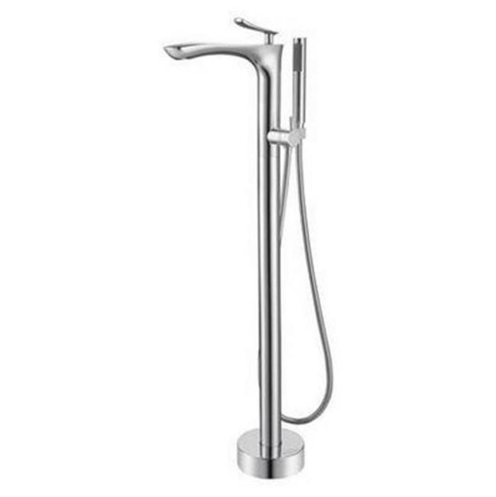 Kayla Freestandng Tub Filler  w/HS, Polished Chrome