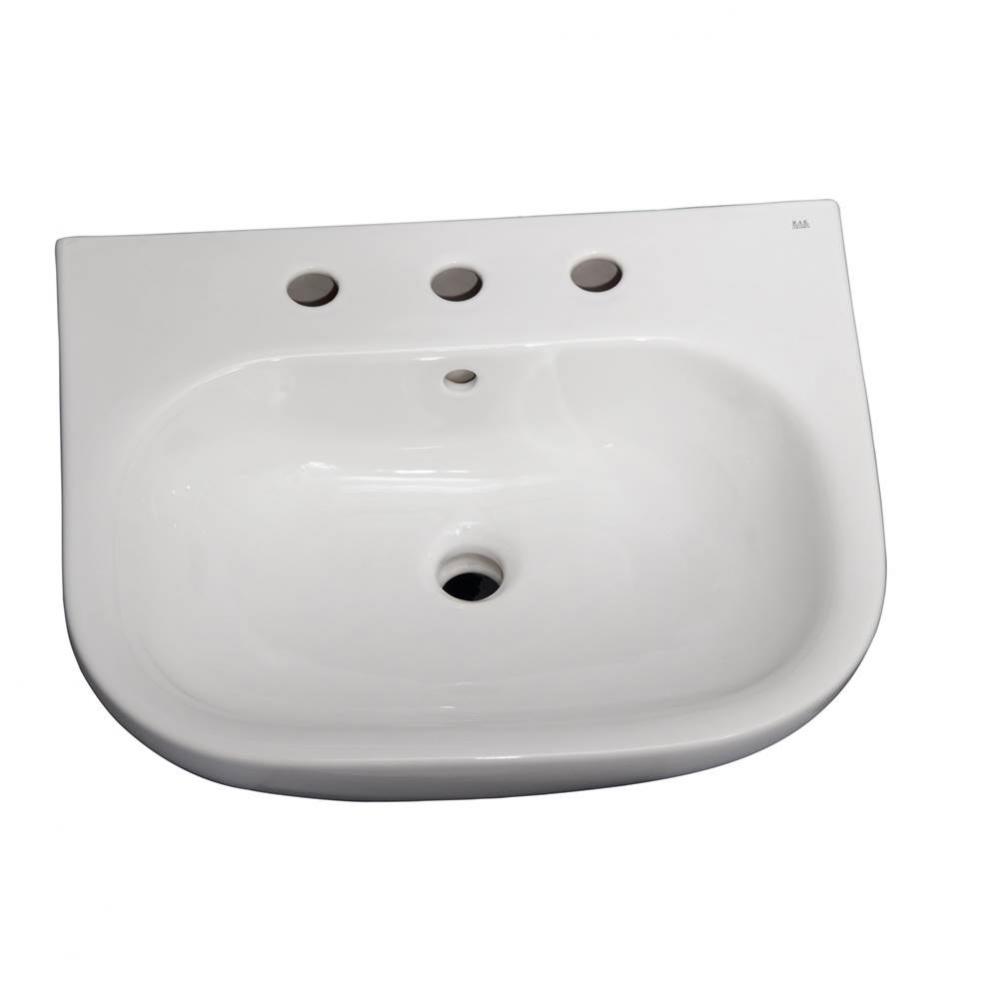 Tonique 450 Basin only, White-8'' Widespread