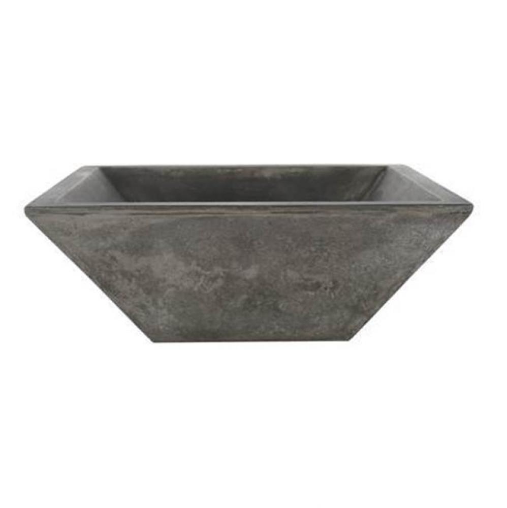 Radam Square Cement, Above Counter Basin,Dusk Gray
