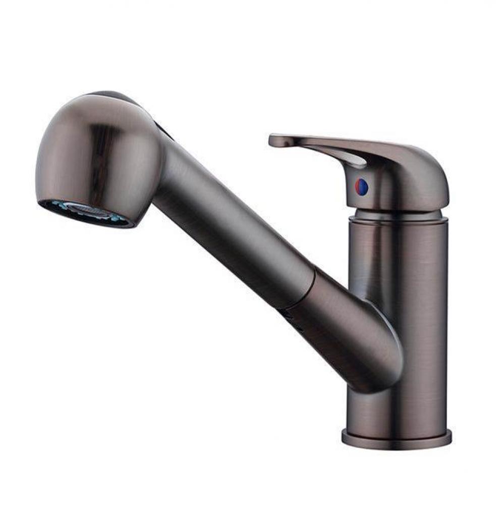 Sable Kitchen Faucet with Pul Pull-out Spray,Oil Rubbed Brnz