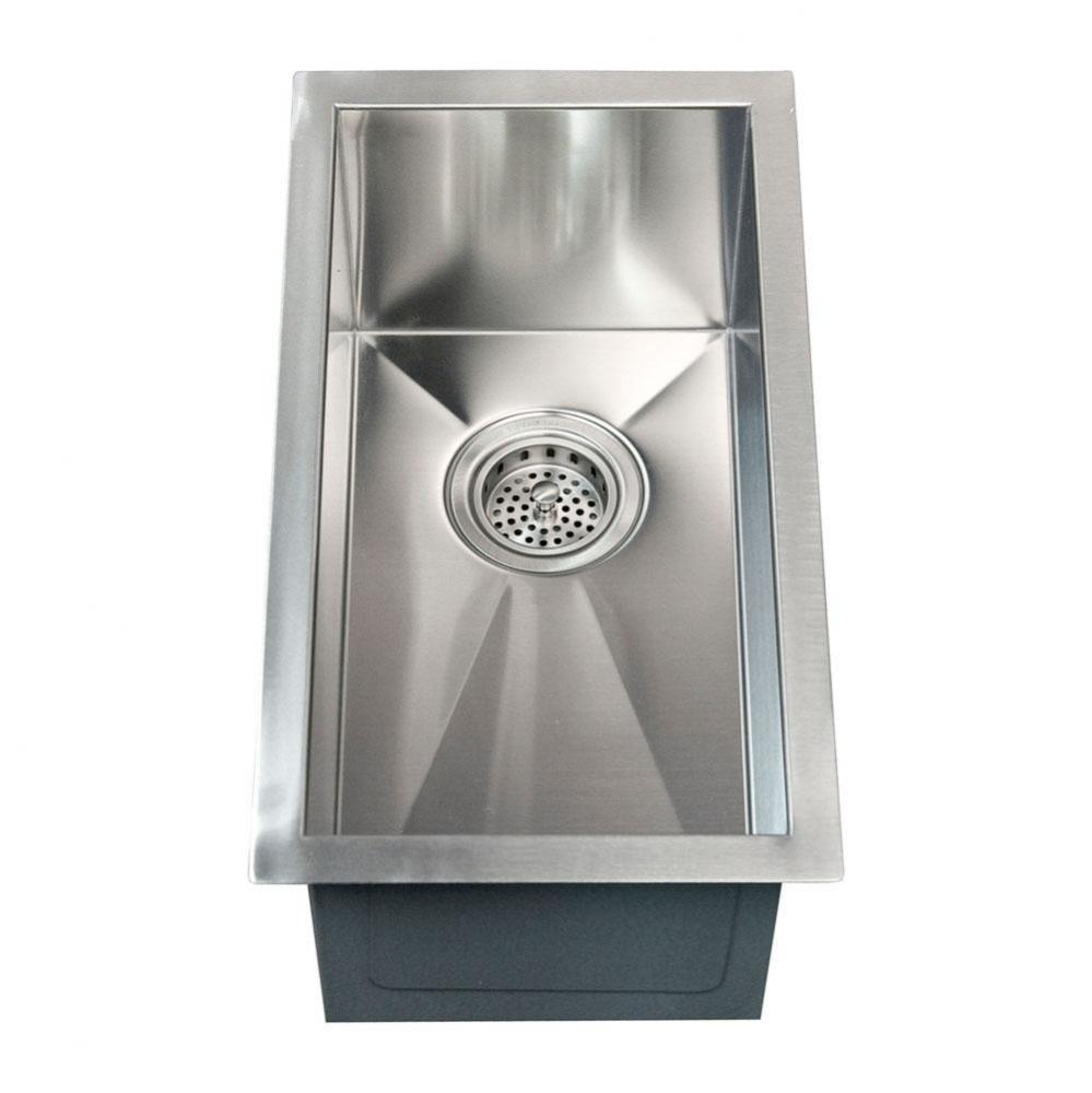 Ophelia 11'' SS Narrow Undermount Prep Sink