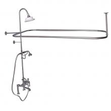 Barclay 4065-ML2-CP - Elephant Spout,Shwr Unit,Riser ShwrHead,HandShwr,Lever Hdl,CP