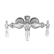 Barclay 4072-PL-CP - Diverter Bathcock, No Riser, Old Style, CI Tub, Pol Chrome