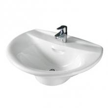 Barclay 4-120WH - Venice 520 Wall-Hung Basin 4'' cc, White