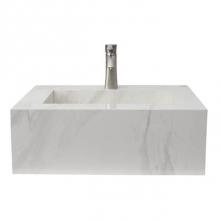 Barclay 5-611BHG - Precious 24-7/8'' Porcelain 1- Hole,WallHung,w/Drain BH-Gray