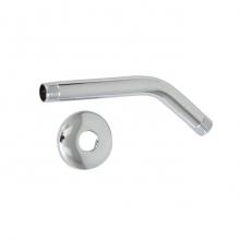 Barclay 5693-CP - 12'' Offset Shower Arm W/Flange x-Hvy 20.5 MM,Solid Brass,CP
