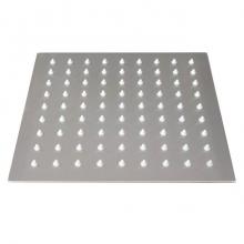 Barclay 5900-10-SB - Shower Head Square 10X10, 304 SS,1.8GPM, Brushed Stainless
