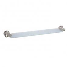 Barclay AGS102-BN - Gleason Glass Shelf Brushed Nickel