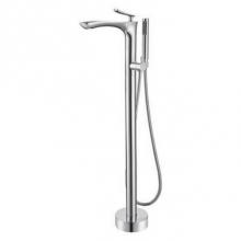 Barclay 7974-CP - Kayla Freestandng Tub Filler  w/HS, Polished Chrome