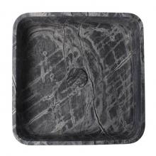 Barclay 7-746MHLU - Maxton Square Sink, 15-3/4'' Honed Lunar Marble