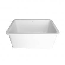 Barclay KS27-WH - Orabella Fireclay, Single Bowl Undermount, Kitchen Sink,White
