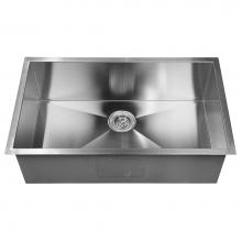 Barclay KSSSB2154-SS - Ellison 32'' SS Single Bowl Undermount Kitchen Sink