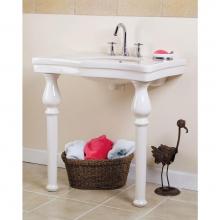 Barclay B/968BQ - Milano Console Basin, 8''cc,  Bisque