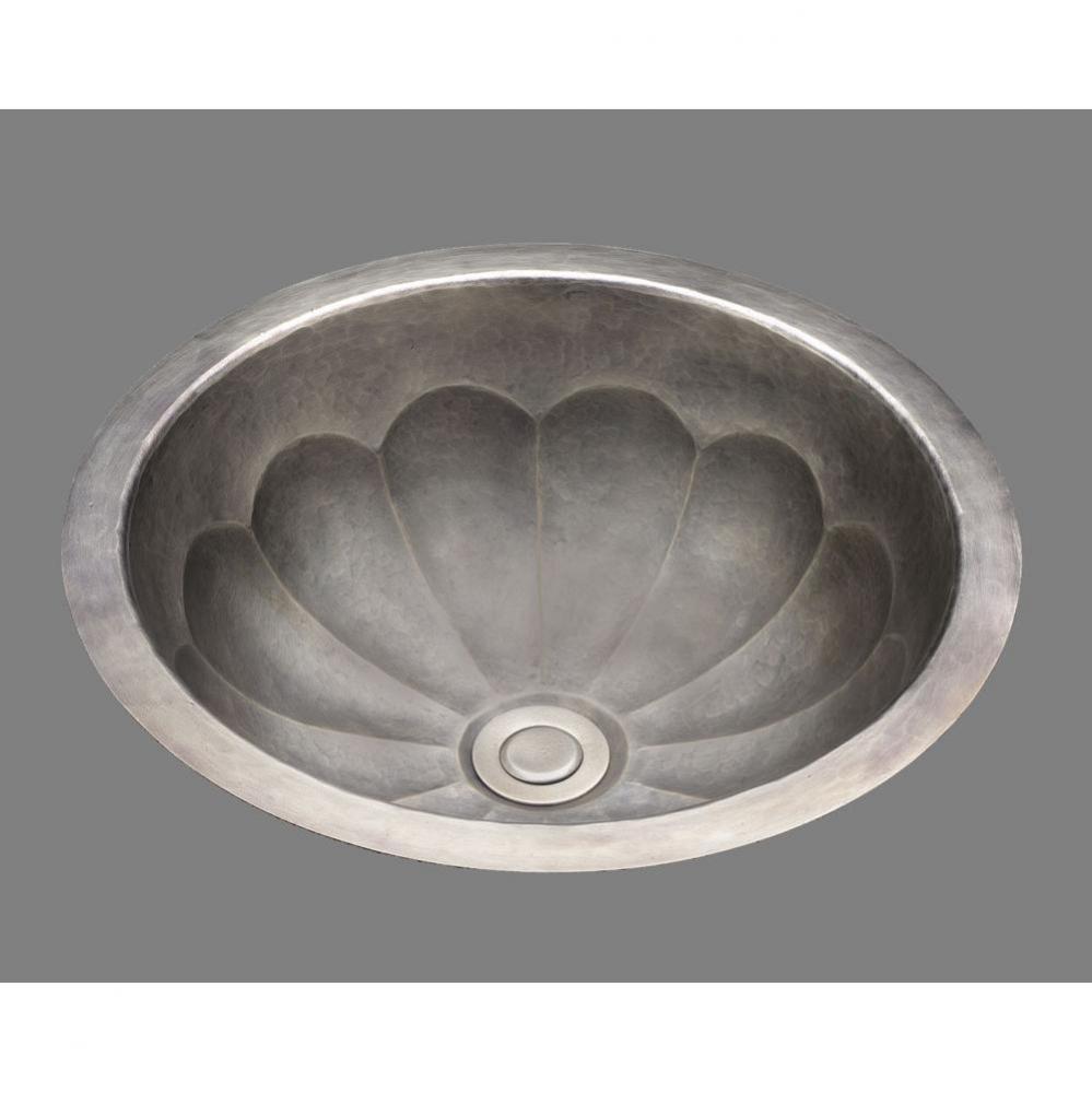 Small Round Lavatory Melon Pattern, Undermount & Drop In