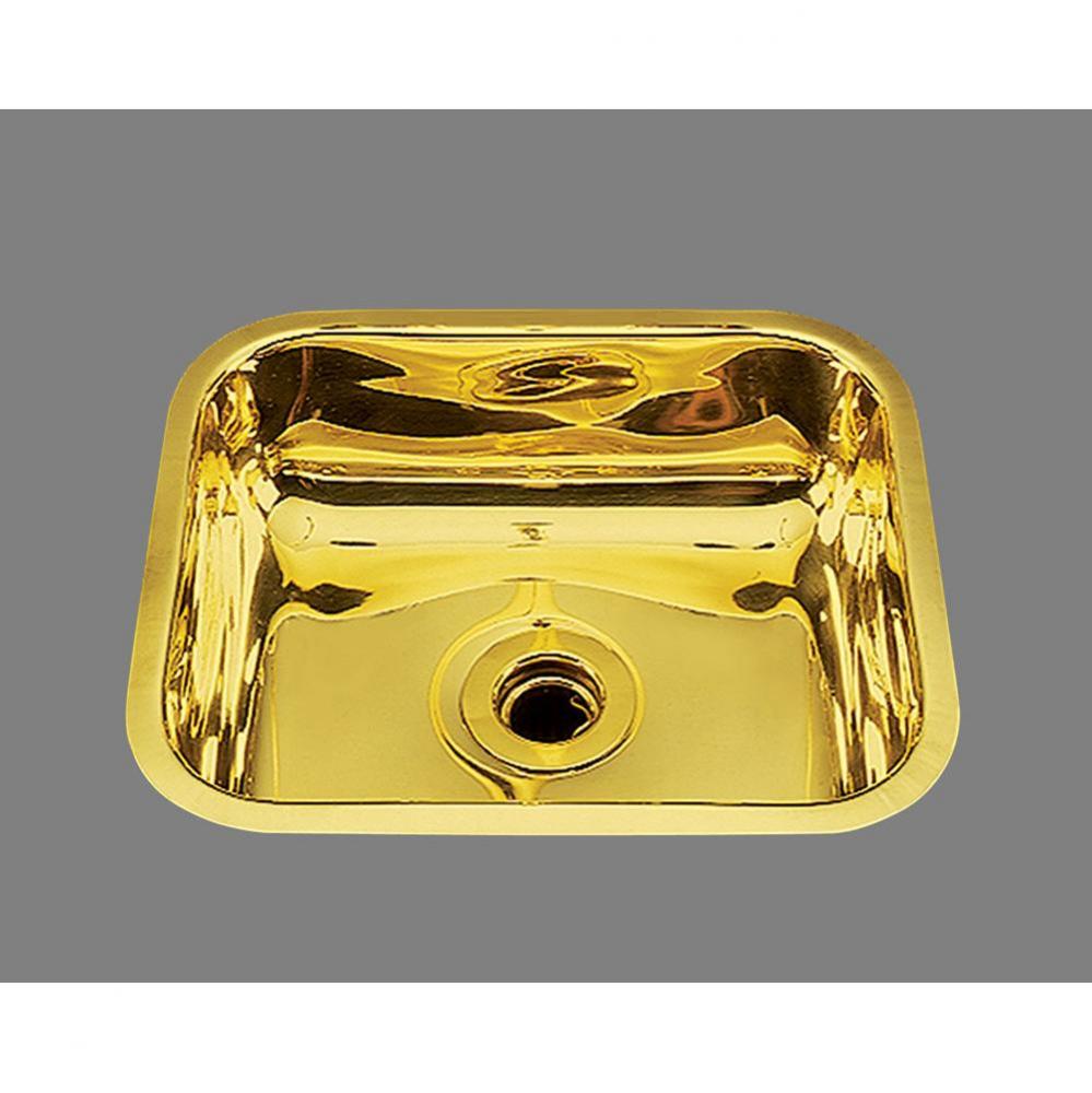 Small Rectangular Bar Sink. Plain Pattern,  Undermount & Drop In
