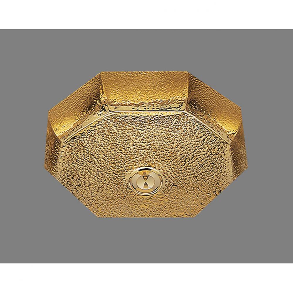 Jupiter, Octagonal Lavatory Sink, Plain Pattern, Undermount & Drop In