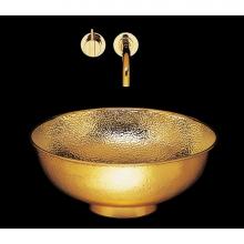 Bates and Bates B0012H.V.PB - Aurora, Small Round Vessel, Hammertone Pattern