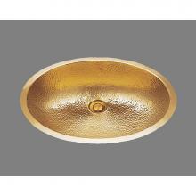 Bates and Bates B1519R.WB - Large Oval Lavatory, Riatta Pattern, Undermount & Drop In